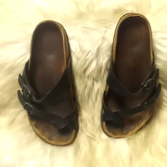 Birkenstock Black Leather Mayari Sandal - Picture 5 of 12